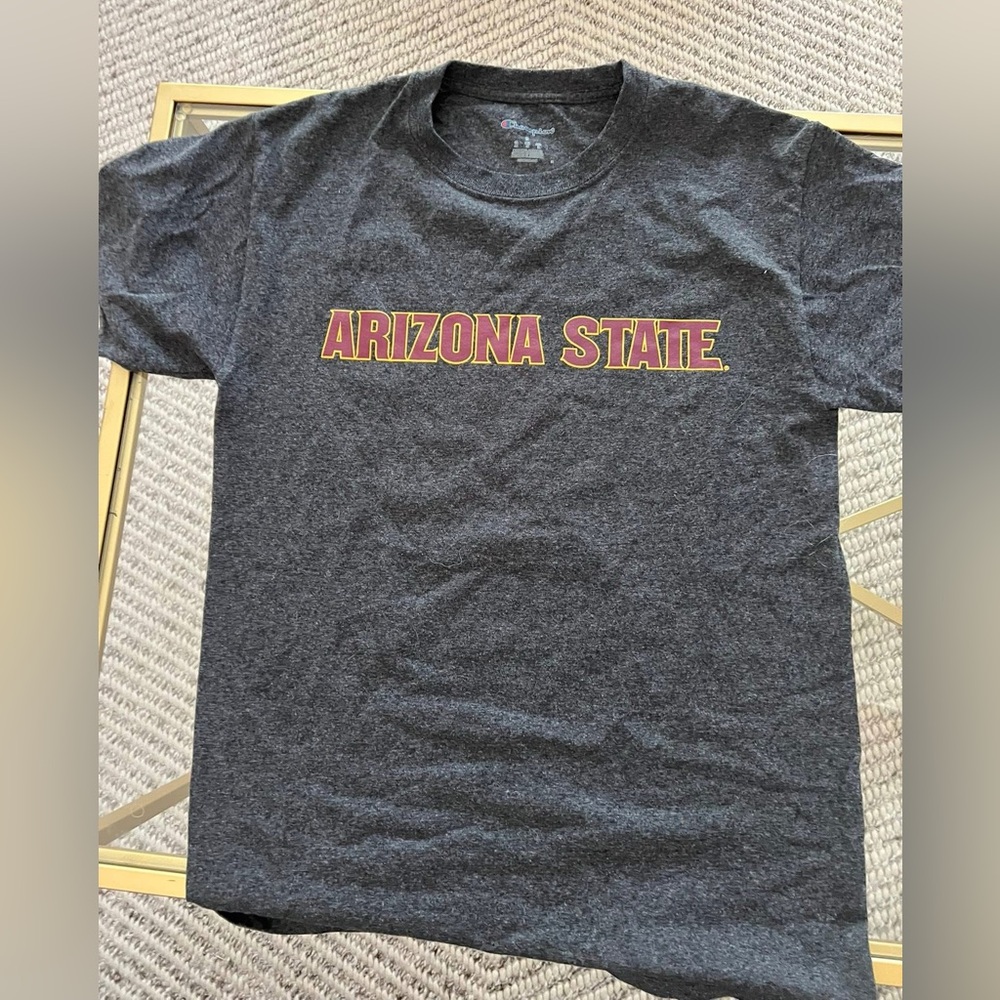 Arizona State dark gray t-shirt. Unisex. Like new!